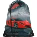 Spirit: Speed Monster roter Sportwagenmuster Turnbeutel, Sporttasche 33x47cm