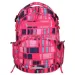 Spirit: Stinger rosa kariertes Premium ergonomischer Schulrucksack