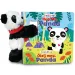 Spring auf, Kumpel, Plüschfreund mit Bilderbuch - Umarme mich, Panda