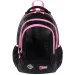 St.Right Black Glitter Schulranzen, Rucksack BP26 39x27x17cm