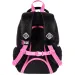 St.Right Black Glitter Schulranzen, Rucksack BP26 39x27x17cm