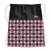 St.Right Pink Checkered Turnbeutel, Sportbeutel 43x34 cm