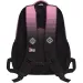 St.Right Pink Gradient rosa-schwarz verlaufender Schulranzen, Rucksack BP05 42x30x19cm