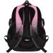St.Right Pink Gradient rosa-schwarz verlaufender Schulrucksack, Rucksack BP01 43x32x21 cm