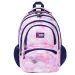 St.Right Pink sky dreifach unterteilte Schultasche, Rucksack 42x30x19cm