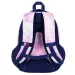 St.Right Pink sky dreifach unterteilte Schultasche, Rucksack 42x30x19cm
