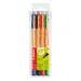 Stabilo: GREENpoint Faserschreiber 0,8mm 4er-Set