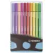 Stabilo: Pen 68 ColorParade Fasermaler 20er-Set in aufklappbarer hellblauer Box