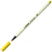 Stabilo: Pen 68 brush Pinselstift gelb
