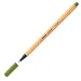 Stabilo: Point 88 Fineliner 0,4 mm in moosgrün