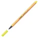 Stabilo: Point 88 Fineliner 0,4mm in Neon-Gelb