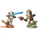 Star Wars Battle Bobblers Porgs vs Chewie Clip-Figur - Hasbro