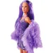 Steffi Love: Fluffy Modepuppe in lila Kleid - Simba Toys
