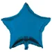 Sternförmiger Folienballon – blau 46cm