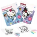 Sticker Art: Hello Kitty ausmalbares Sticker-Set, verschiedene Ausführungen, 1 Stück – Comansi