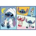 Stitch und seine Freunde 2x70 Teile Puzzle - Trefl