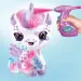 Style4Ever Färbbare Plüsch Einhorn-Set, das im Dunkeln leuchtet