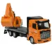 Super Truck: Schwungrad-Baggerlader-LKW 19cm