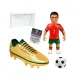 Supergoal WM-Schuhkapsel-Überraschung mit einer 7 cm großen Fußballspielerfigur und weiterem Zubehör Bild 1