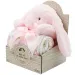 SweetDreams: Decke und Plüschhase in Rosa