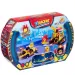 T-Racers: Spielset mit Turbokran-Spitzenfahrzeug