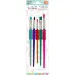 The Littlies: Pastellfarbene Kunststoff-Pinselset, 5-teiliges Set
