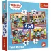 Thomas die Dampflokomotive 4-in-1 Puzzle - Trefl
