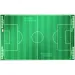 Tischfußballfeld 55x90cm, im Aufbewahrungskoffer mit Geschenk-Teamaufkleberset