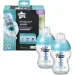 Tommee Tippee: Advanced Anti-Kolik türkis Babyflasche 2er-Set 260 ml (ab 0 Monaten)