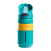 Tommee Tippee: Superstar Flip-Top Trinklernbecher mit Strohhalm, blau, 500 ml (ab 18 Monaten)