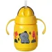 Tommee Tippee: Superstar Gelber Trainingsbecher mit Trinkhalm, 300 ml Bild 2