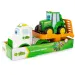 Tomy: John Deere Bauernhof-Set mit Traktor, Licht und Sound