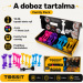 Tossit Family Pack – Saugnapf-Darts-Spiel in Pink, Lila, Blau und Gelb