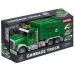 ToyStar Müllwagen in grüner Farbe mit Licht- und Toneffekten, 42 cm