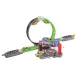 Track Racing: 360°-Super-Loop-Rennstrecke mit 2 kleinen Autos 1/64