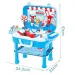 Tragbarer medizinischer Tisch im Aufbewahrungskoffer 34,5x22x41cm