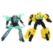 Transformers: Earth Spark - Cyber-Combiner Bumblebee und Mo Malto verwandelbare und kombinierbare Roboterfigur - Hasbro