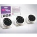 TyToo: Schwarzes Glitzerpulver-Set 3x2,5ml