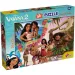 Vaiana 2-in-1 Puzzle und Malset, 48 Teile, 35x25 cm – Lisciani