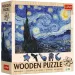 Van Gogh: Sternennacht 200-teiliges Holzpuzzle – Trefl