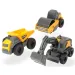 Volvo Arbeitsmaschinen 3er-Set in zwei Varianten - Dickie Toys
