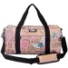 WOW Generation: Rosa-goldene Sporttasche mit Aufklebern 43cm