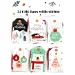 Weihnachtliches 24er-Set Geschenkanhänger in verschiedenen Ausführungen