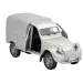 Welly: Citroën 2CV graues Metallmodellauto 1/64