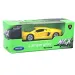 Welly: Lamborghini Aventador gelbes Metallmodellauto 1/64