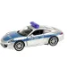 Welly: Porsche 911 Polizeiauto Metallmodell 11 cm
