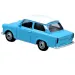 Welly: Trabant blaues Metallauto Modell 1/64