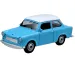 Welly: Trabant blaues Metallauto Modell 1/64