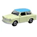 Welly: Trabant weißes Metallmodellauto 1:64
