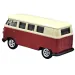 Welly: Volkswagen T1 rotes Metallmodellauto 1/64